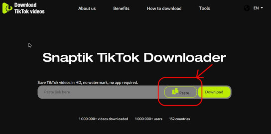 Download TikTok Video on desktop device or PC